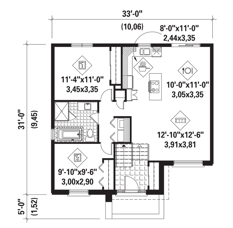 plan to build Playa model house